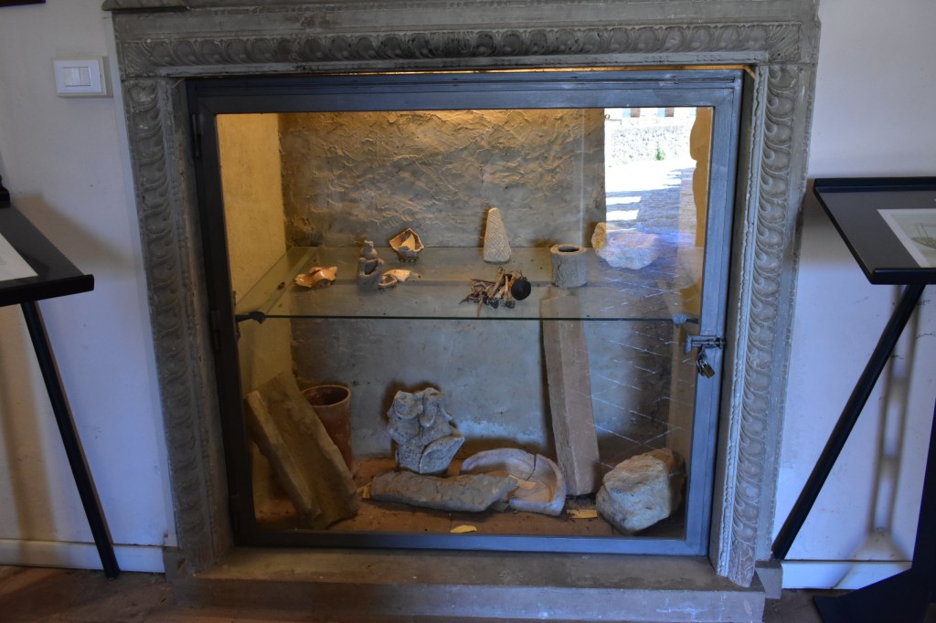 Interno mastio castello di Vigoleno 