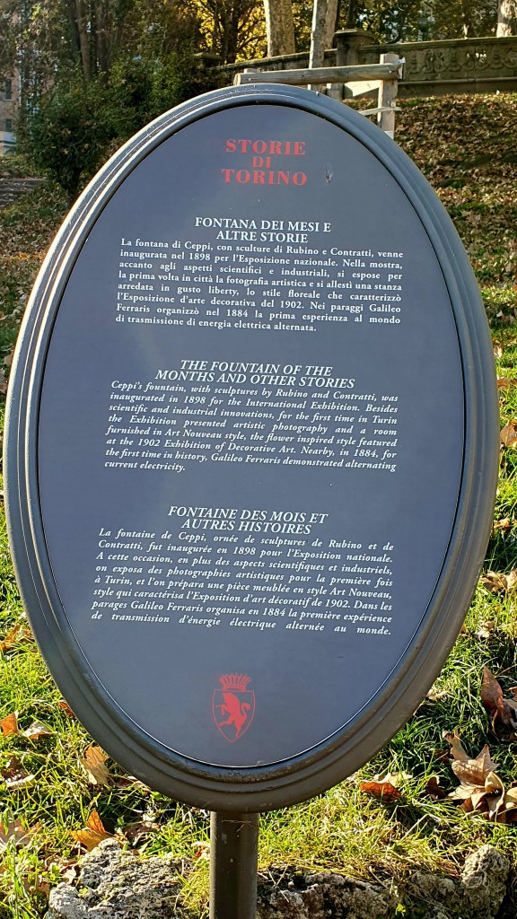 Fontana dei dodici mesi - Torino