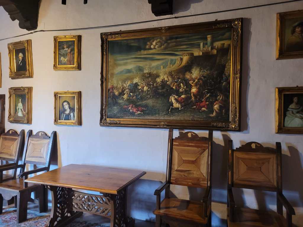 Interno del Castello di Pavone Canavese