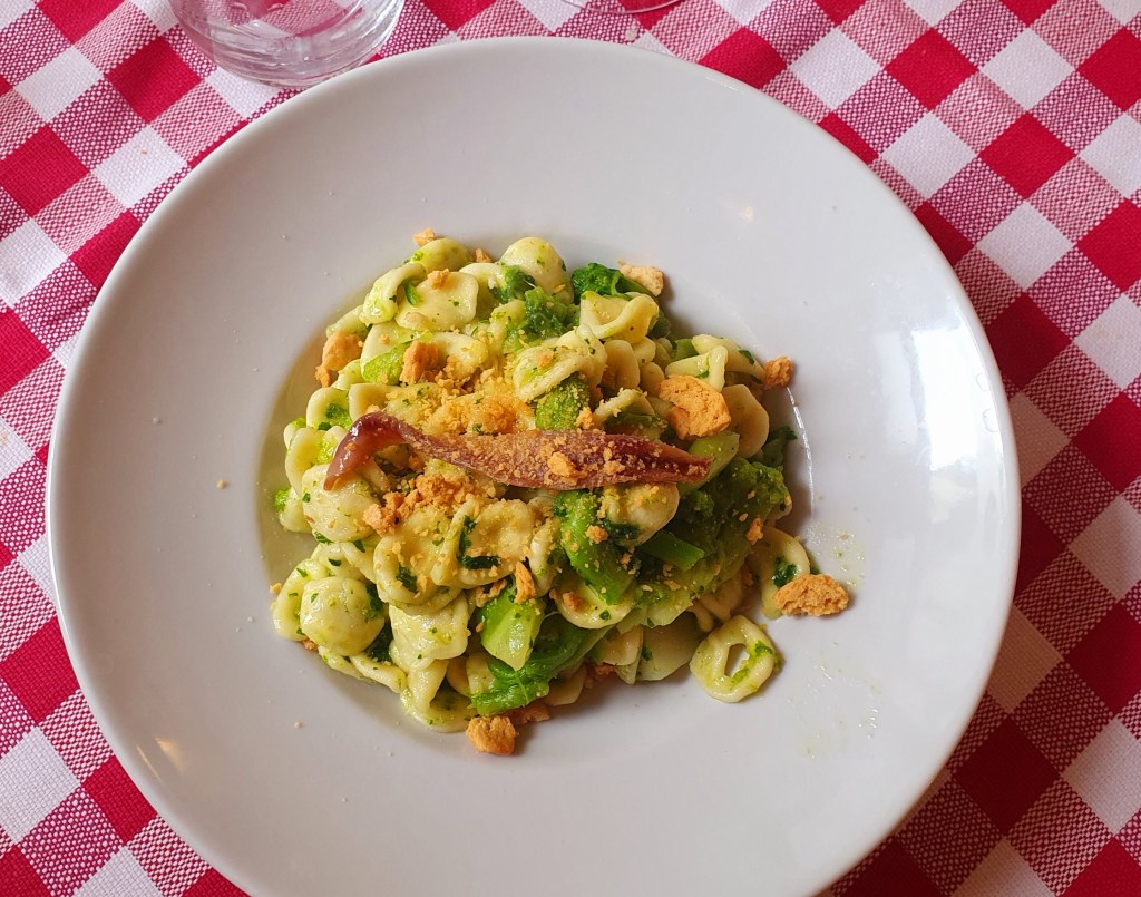 Orecchiette con le cime di rapa - Il Trullo