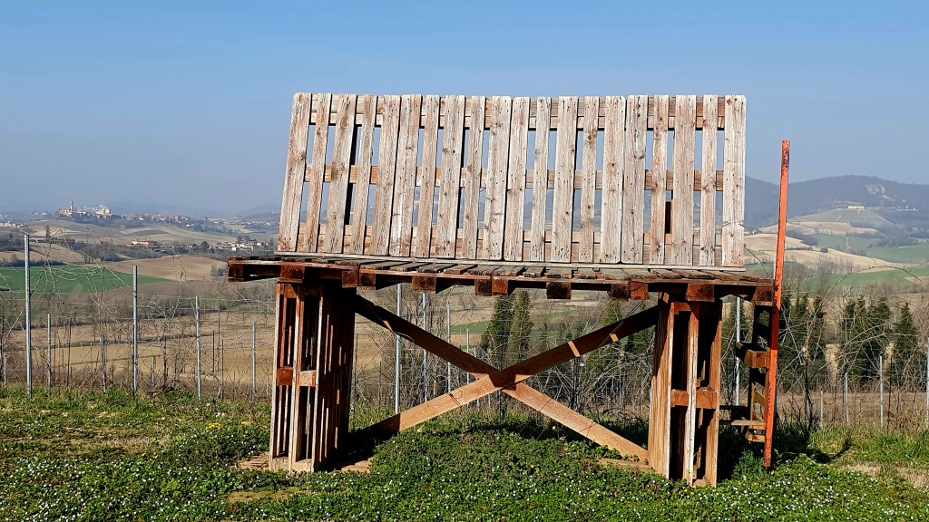 Panchina bancali Tonco