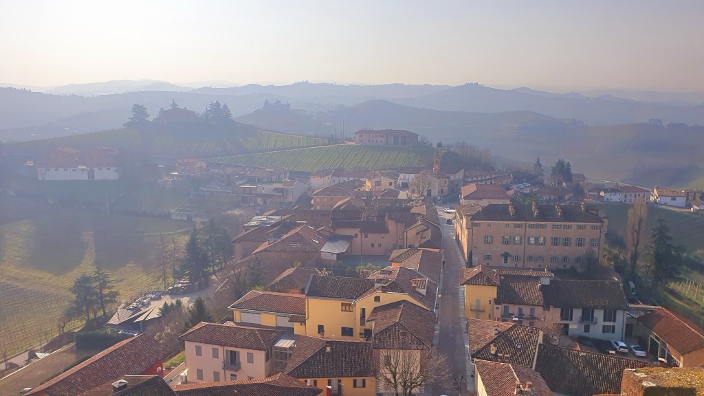 Vista panoramica dalla Torre di Barbaresco