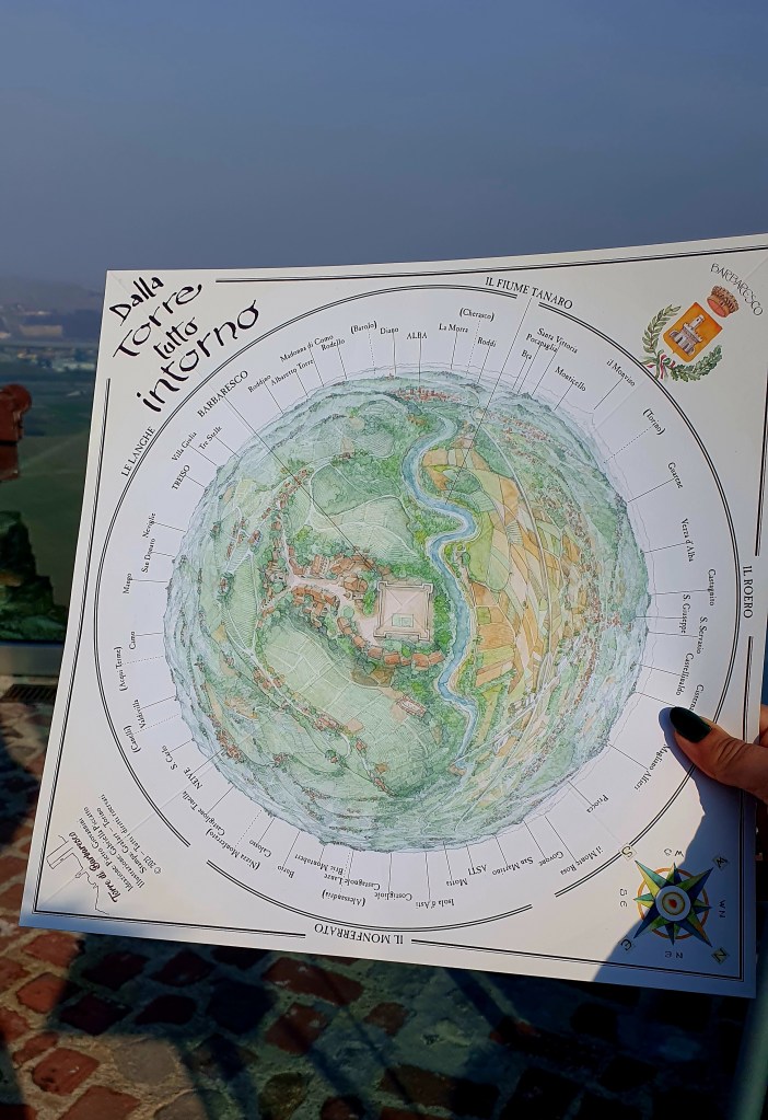 Vista panoramica dalla Torre di Barbaresco