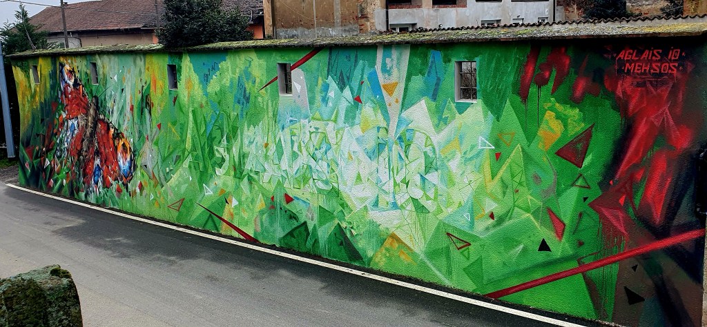 Murale Aglais Io - Rive