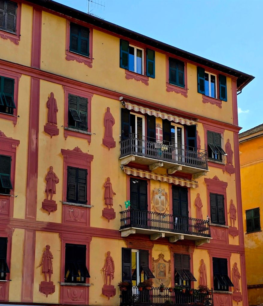 Case colorate Rapallo