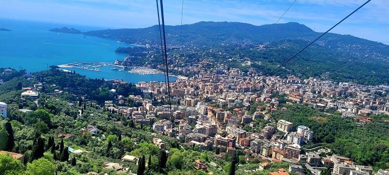Rapallo vista dalla funivia