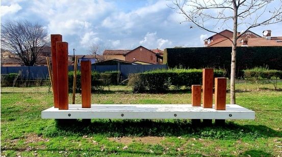 Panchine d'artista a Vigone